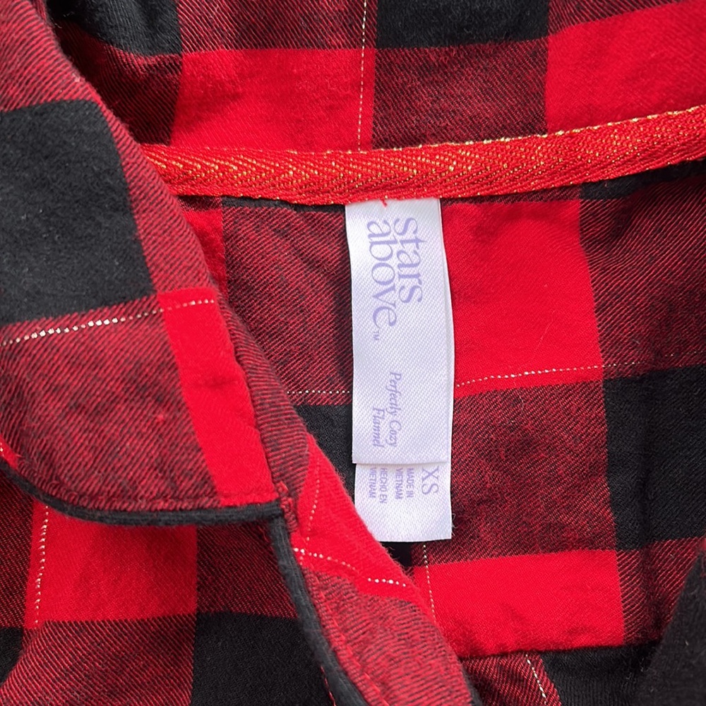 Buffalo plaid sleep shirt - Picture 2 of 2